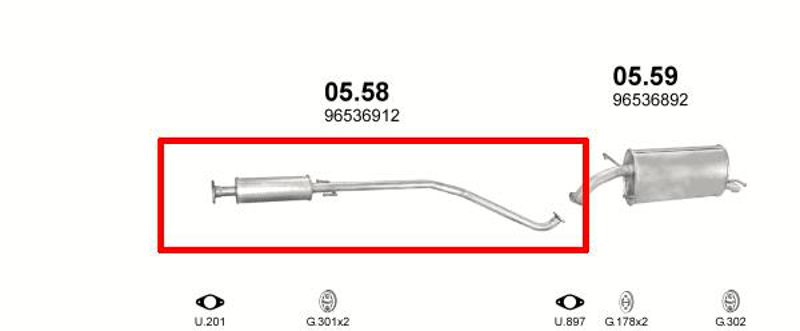 Bosal: 284-337, , CHEVROLET AV